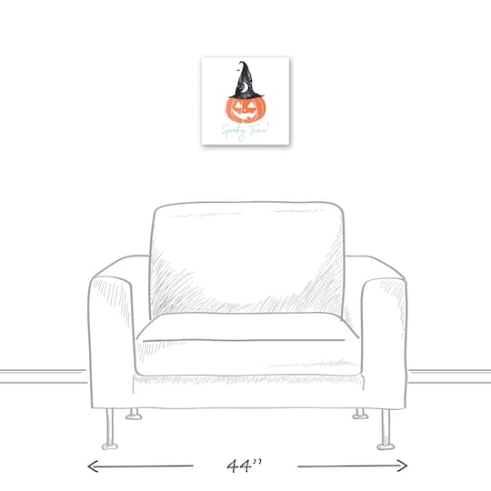 Spooky Time Canvas Wall Art